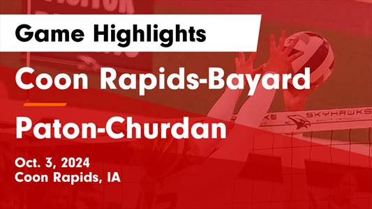 Volleyball Game Preview: Coon Rapids-Bayard Crusaders vs. CAM Co