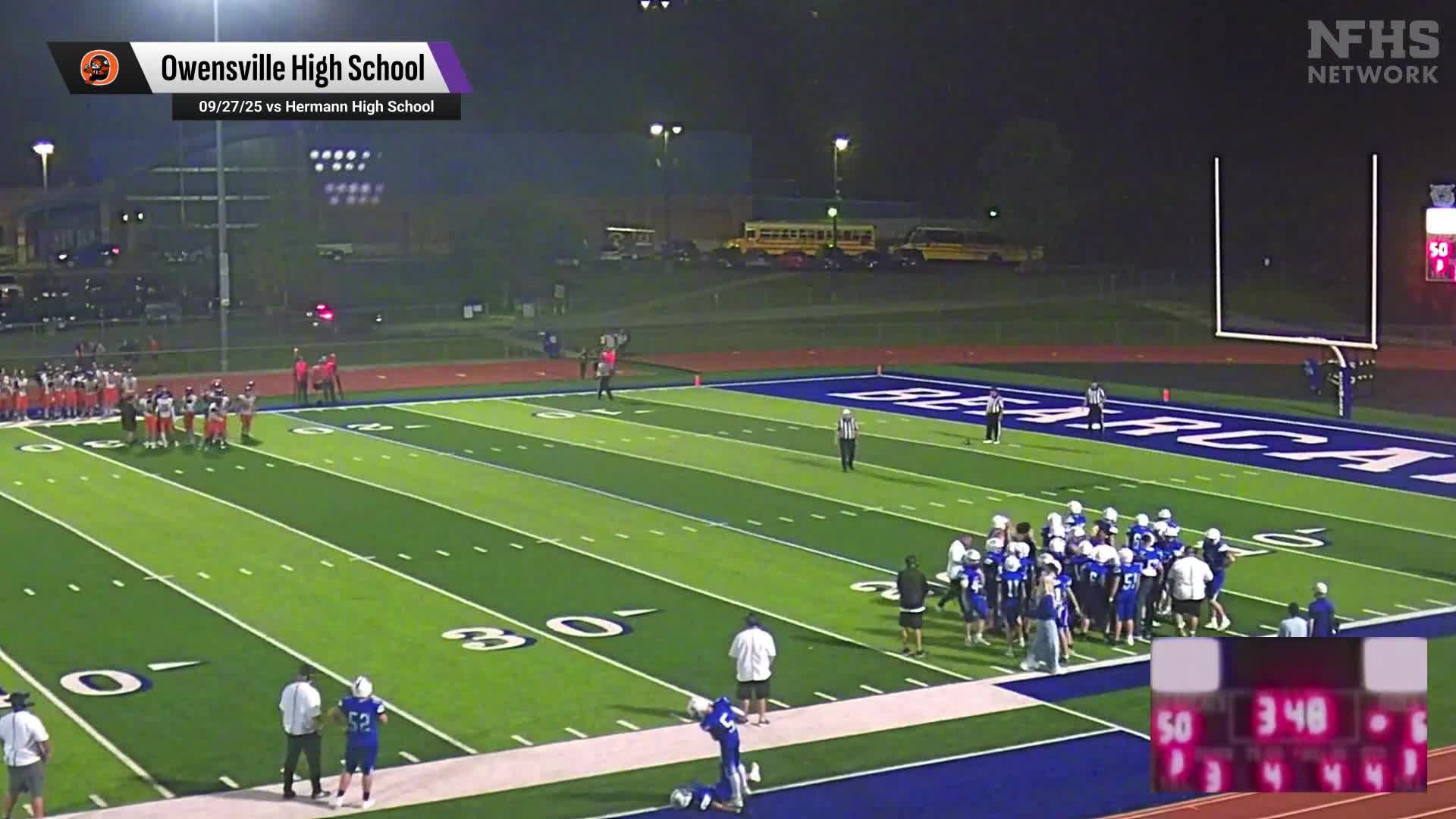 Football Recap: Owensville Takes a Tough Playoff Loss