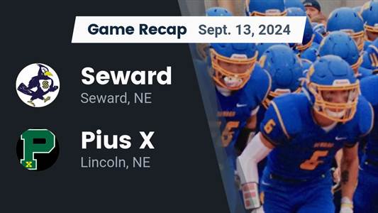 Football Recap: Seward Piles Up the Points Against Pius X
