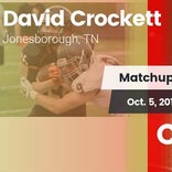 Football Game Recap: David Crockett vs. Cherokee