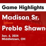 Basketball Game Recap: Madison Mohawks vs. Preble Shawnee Arrows