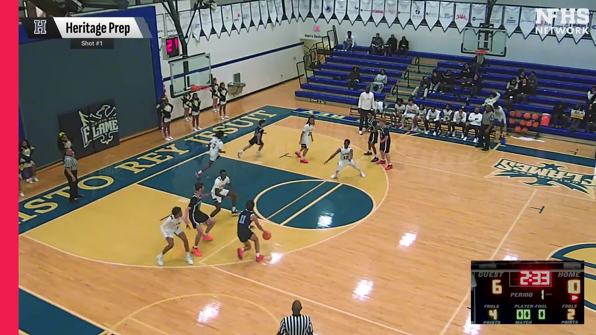 Basketball Recap: Heritage Preparatory Wins Going Away Against A