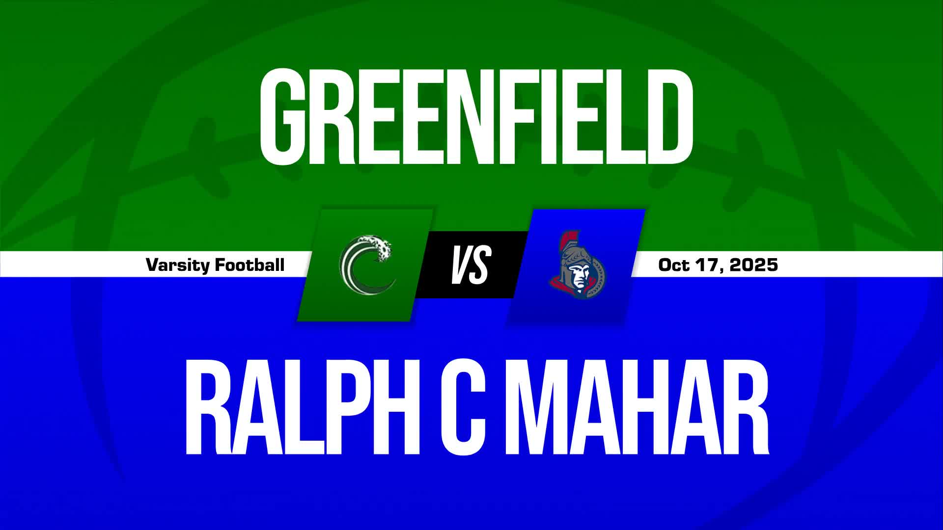 Football Game Preview: Greenfield Green Wave vs. Ware Indians