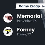 Forney skates past Port Arthur Memorial with ease