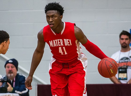 Stanley Johnson of No. 1-ranked Mater Dei (Santa Ana, Calif.) was one of 24 high school senior boys selected Wednesday to play in the McDonald's All-American Game.