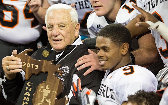 Legendary Brother Rice head coach Al Fracassa owns yet another state title trophy.
