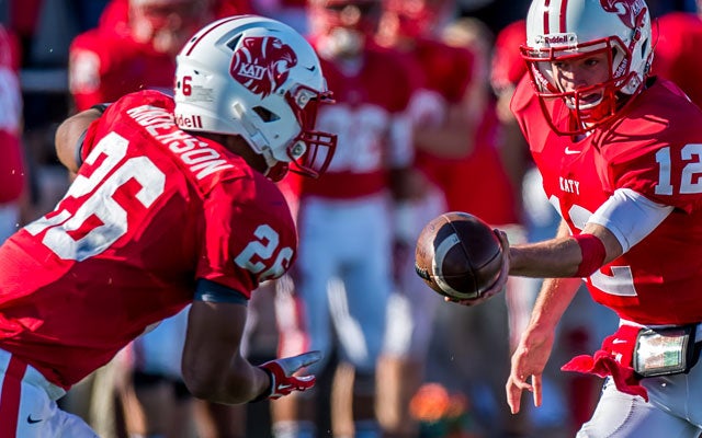 Expect Katy to feed sensational junior running back Rodney Anderson down the stretch.