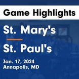 Basketball Game Recap: St. Mary's Saints vs. Indian Creek Eagles