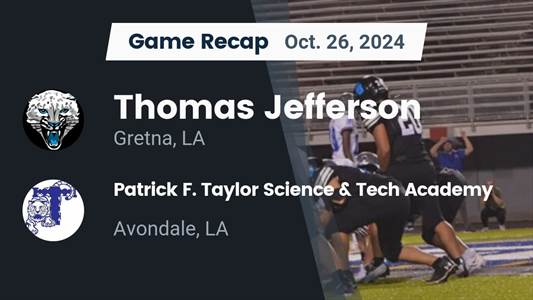 Football Game Preview: Thomas Jefferson vs. Jefferson RISE Chart