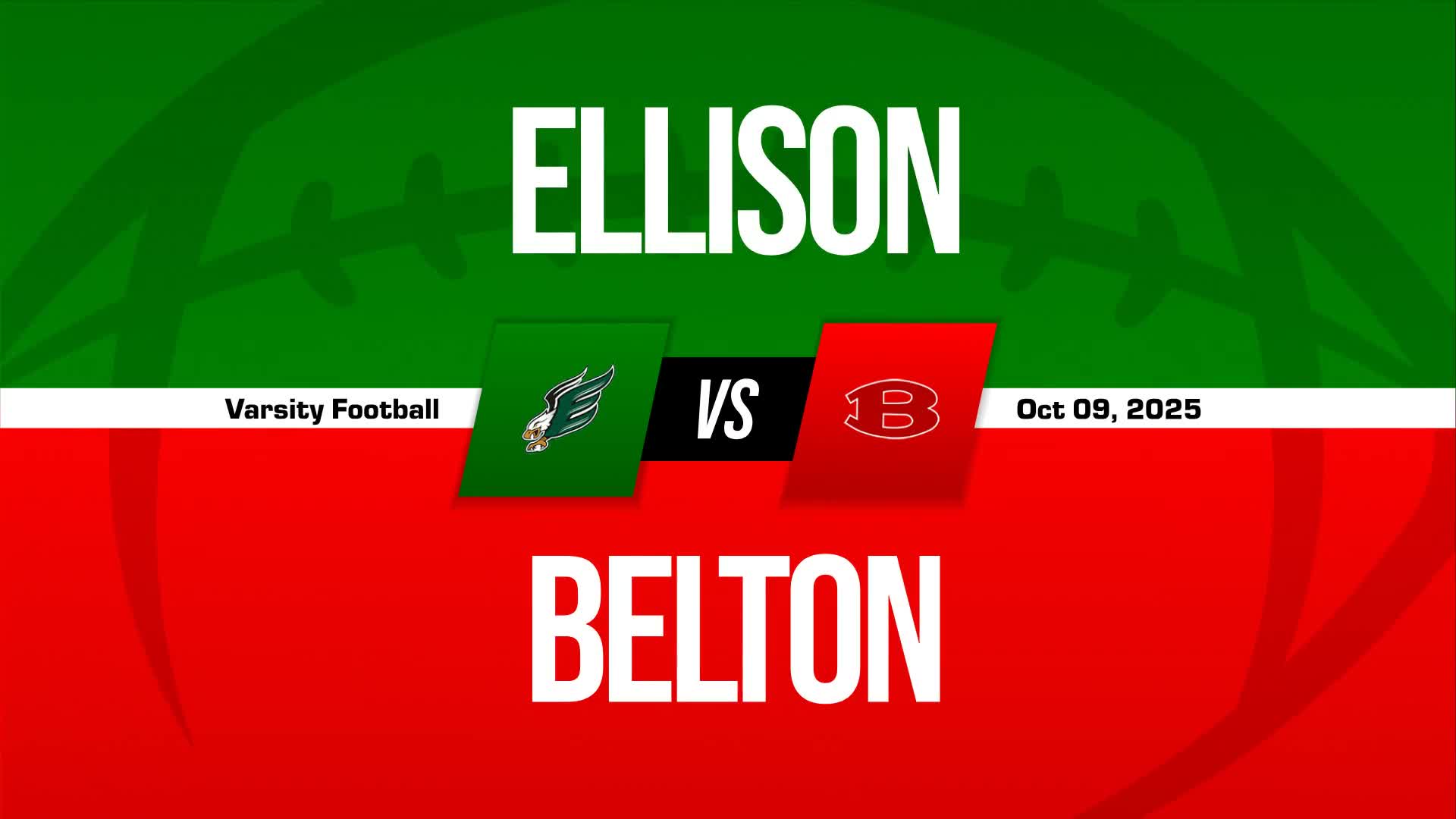 Football Game Preview: Ellison Eagles vs. Waco Lions
