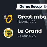 Orestimba piles up the points against Le Grand