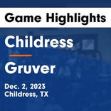 Basketball Game Recap: Gruver Greyhounds vs. Childress Bobcats