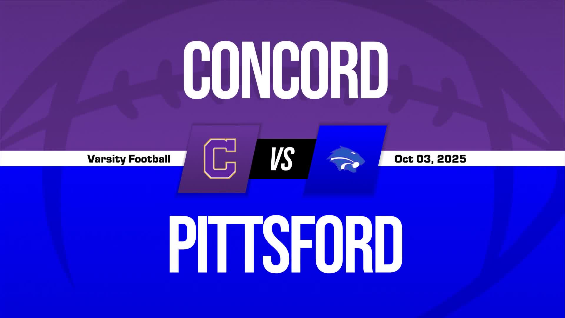 Football Recap: Concord Takes a Loss + How To Watch