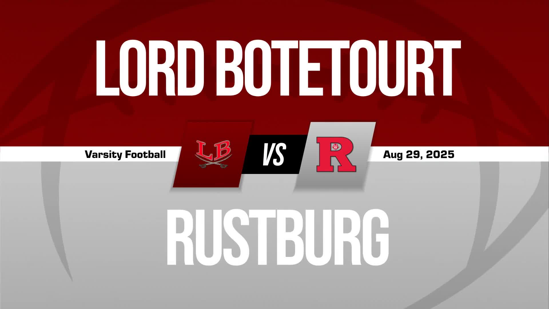 Football Recap: Rustburg Comes Up Short