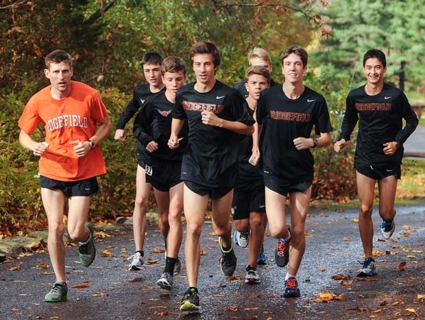 The Ridgefield boys team champions.