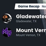 Football Game Recap: Gladewater Bears vs. Mount Vernon Tigers