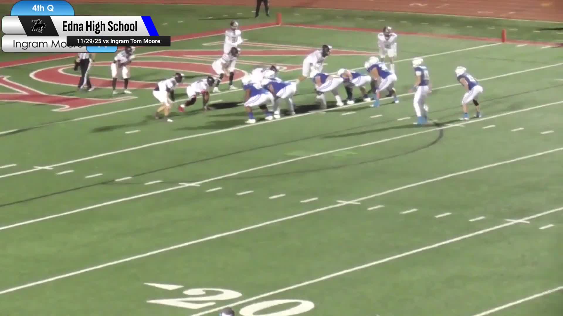 Football Recap: Llano Beats Edna for Their Tenth Straight  Win + How To Watch