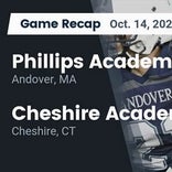 Football Game Recap: Brunswick School Bruins vs. Phillips Academy Big Blue