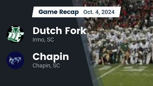 Football Recap: Dutch Fork Picks Up 15th Consecutive  Victory