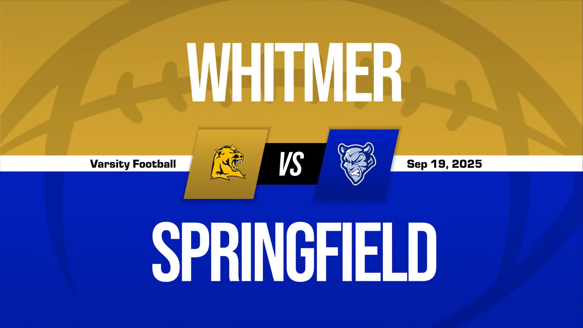 Football Game Preview: Whitmer Panthers vs. Perrysburg Yellow Jackets