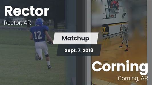 Football Game Recap: Corning vs. Rector