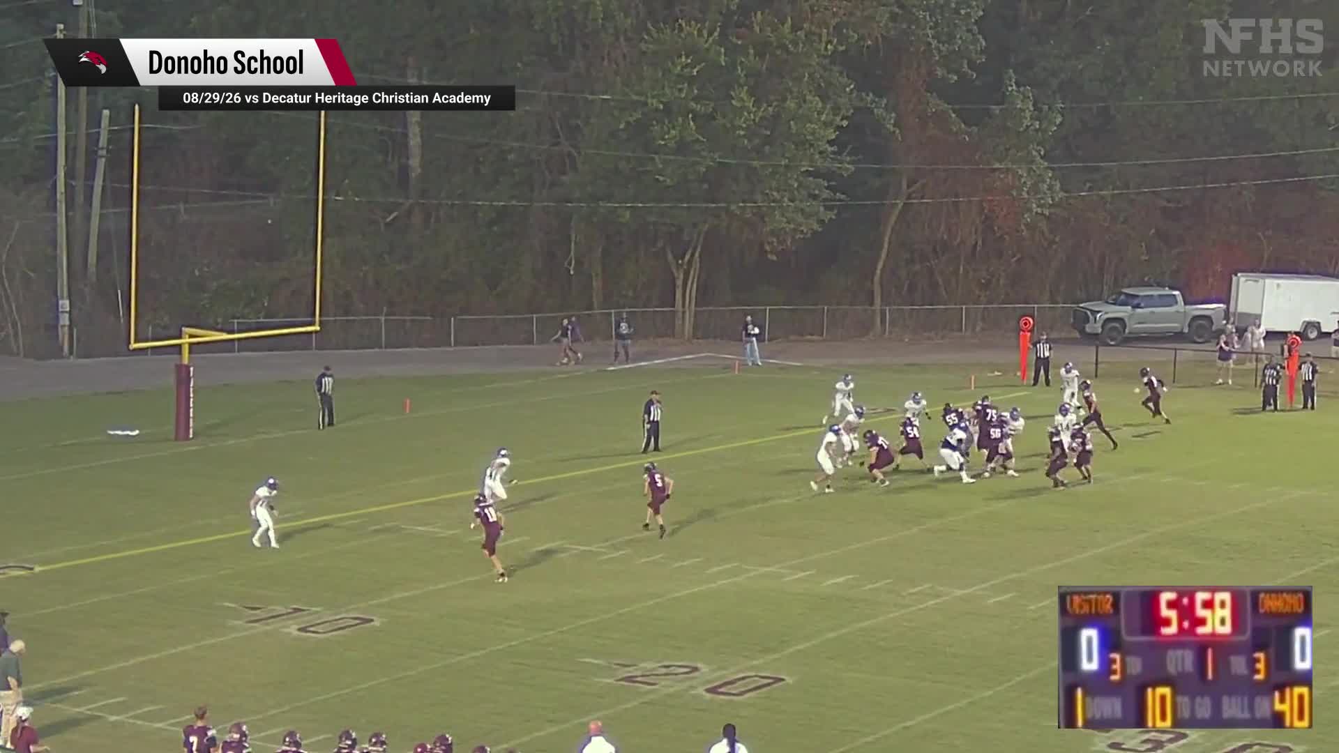 Football Recap: Holy Spirit Catholic Falls in a Tight One to Donoho + How To Watch