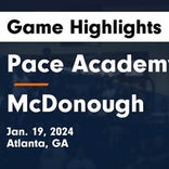 Pace Academy vs. McDonough