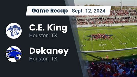 Football Recap: King Comes Up Short