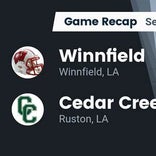 Football Game Recap: Cedar Creek Cougars vs. Ouachita Christian Eagles