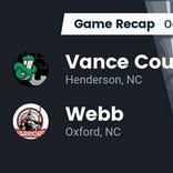 Football Game Recap: Vance County Vipers vs. Terry Sanford Bulldogs