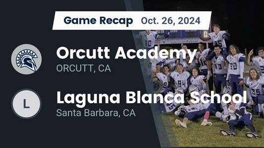 Football Game Preview: Orcutt Academy Spartans vs. Santa Clara S
