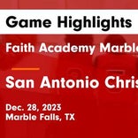Faith Academy extends home winning streak to nine