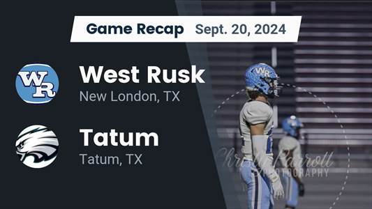 Football Recap: Tatum Piles Up the Points Against Sabine