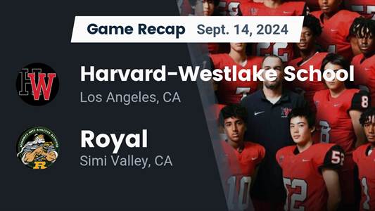 Football Game Recap: Royal Takes a Loss