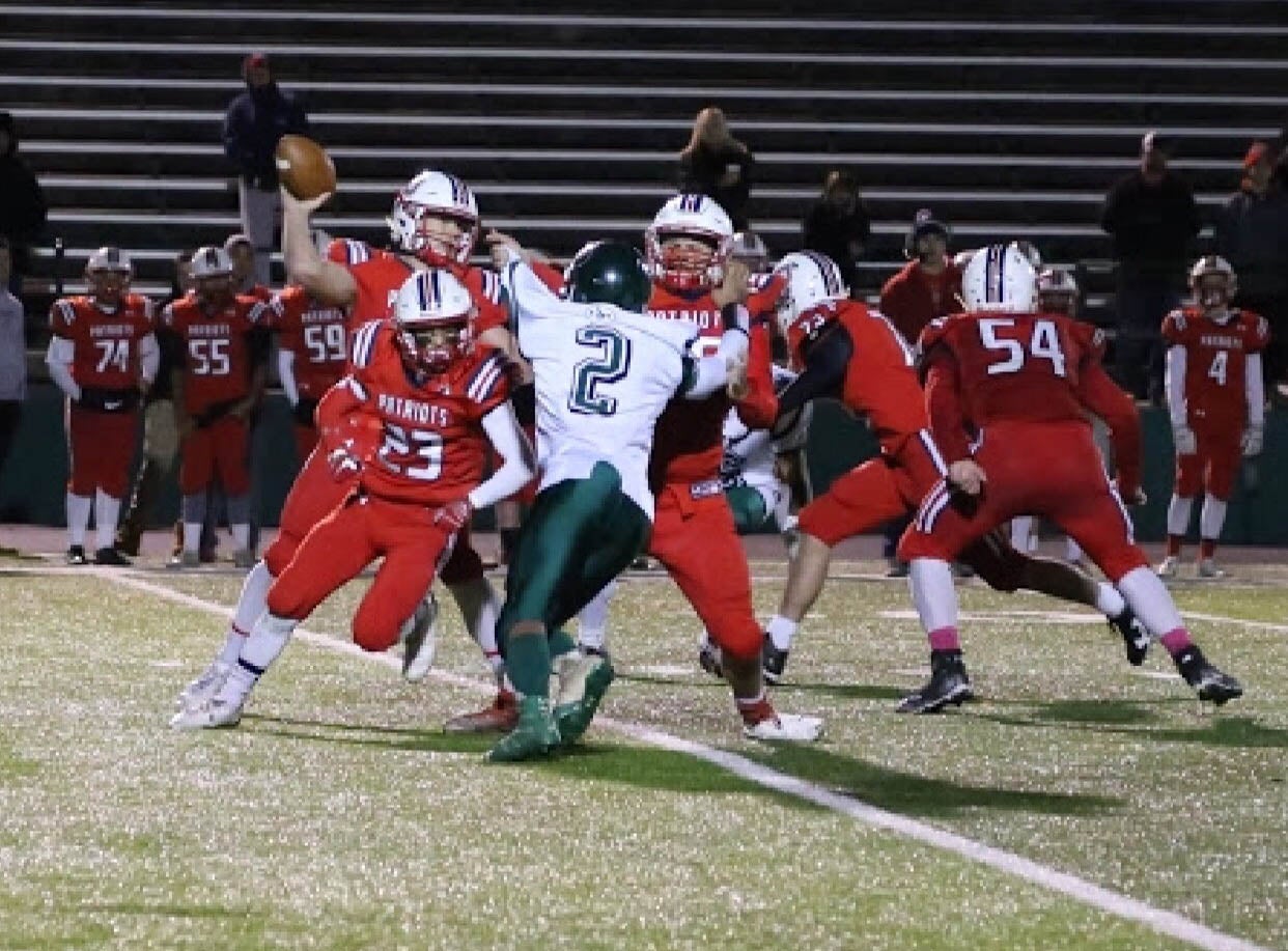Jamari Cardoso-Mason is a dual-sport athlete, playing football and wrestling for the Thunderbolts.