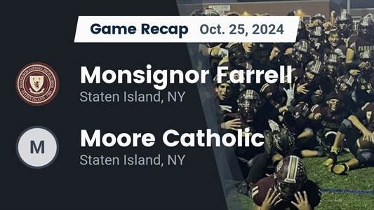 Football Recap: Moore Catholic Comes Up Short Despite  Yandel Pelaez's Strong Performance