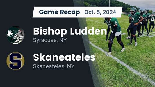 Football Recap: Darius Mitchell and  Jahbari Clarke Pace Bishop Ludden Defense