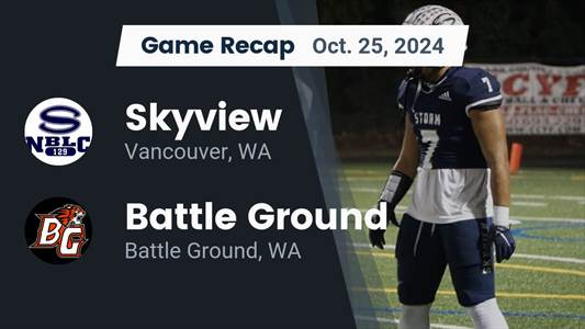 Football Recap: Skyview Piles Up the Points Against Battle Ground