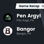 Football Game Recap: Pen Argyl Green Knights vs. Bangor Slaters