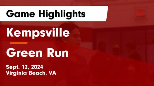 Volleyball Recap: Green Run Comes Up Short