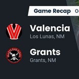 Football Game Recap: Valencia Jaguars vs. Grants Pirates