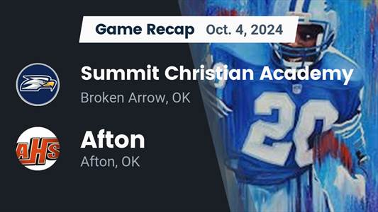 Football Game Preview: Afton Eagles vs. Fairland Owls