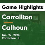 Basketball Game Preview: Carrollton Hawks vs. West Central co-op [Winchester-Bluffs] Cougars