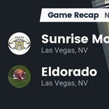 Sunrise Mountain vs. Eldorado