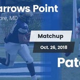 Football Game Recap: Patapsco vs. Sparrows Point