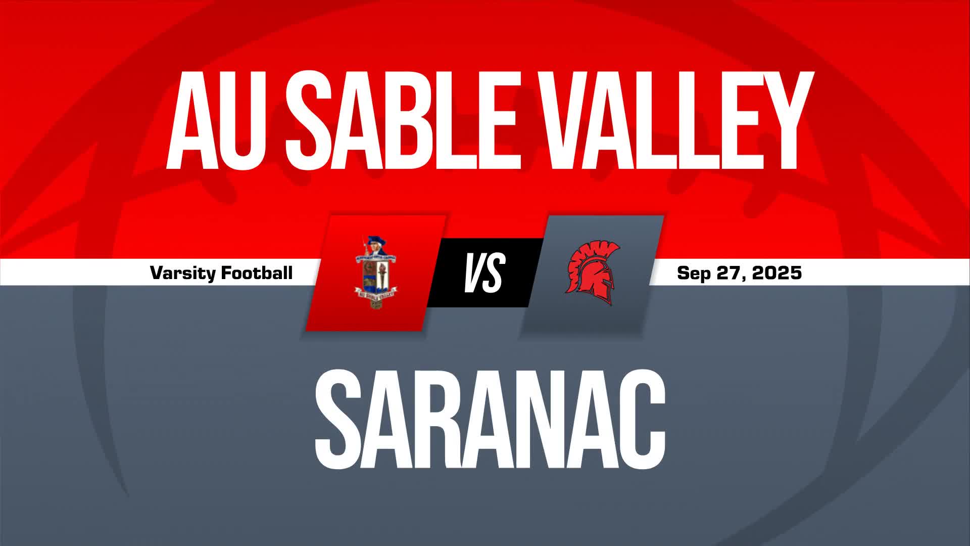 Football Recap: Saranac Skates Past Plattsburgh with Ease