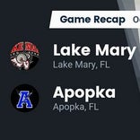Lake Mary vs. Apopka