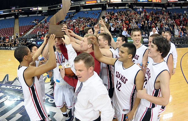 Monte Vista became just the second public school from Contra Costa County to win a state boys basketball title. 