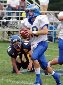 Stopping Dylan Cummings can only bedone by slowing him and his Pennsvilleteammates down. The Eagles pridethemselves on running a quick offense thatdoesn't allow defenses time to substitute.