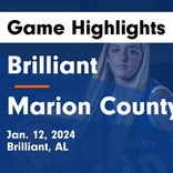 Basketball Game Recap: Brilliant Tigers vs. Marion County Red Raiders